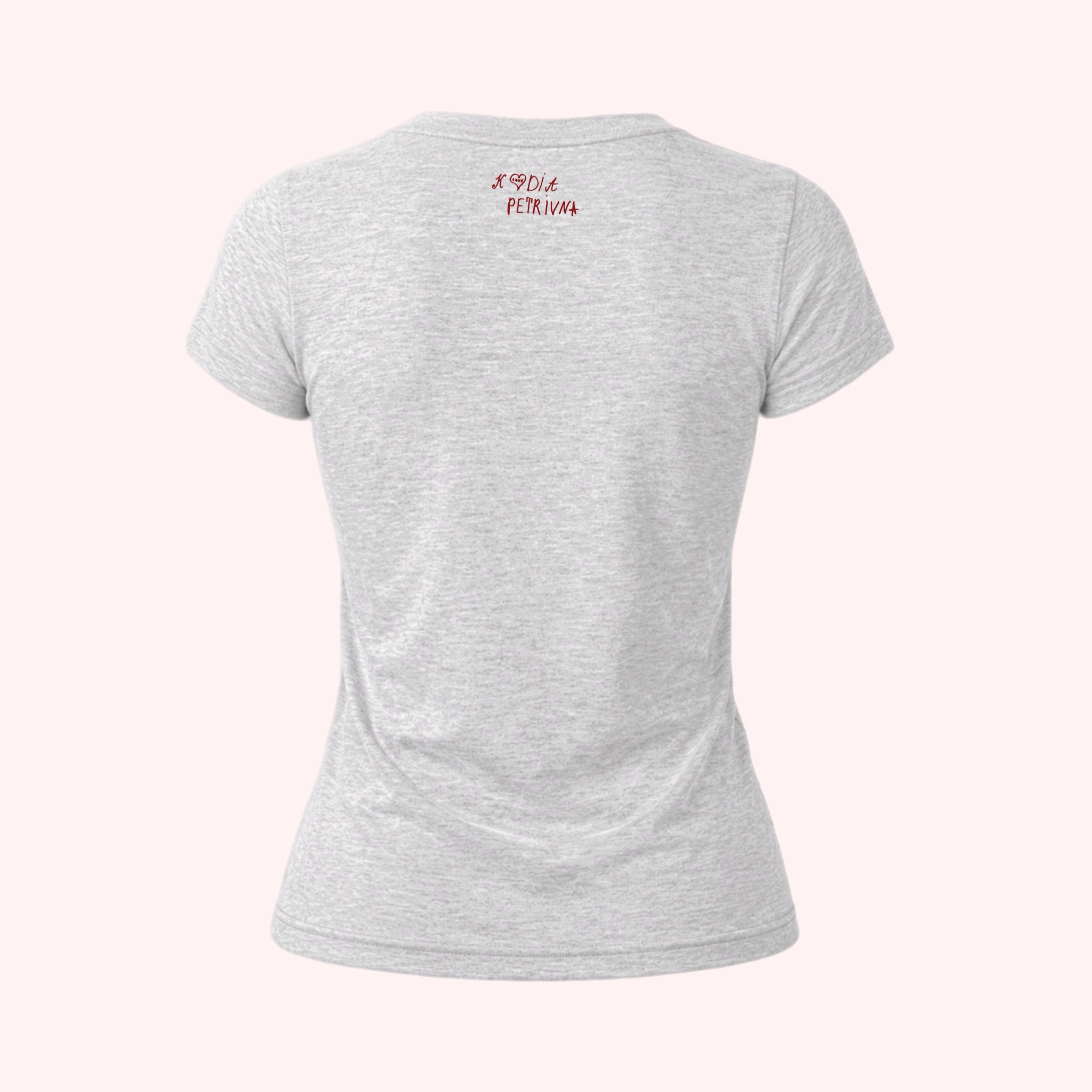 Футболка slim «Серце»